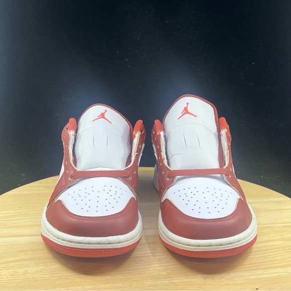 Nike Air Jordan 1 Low White Red Lobster FJ3459-160 Men's 7.5/ Wmns Sz 9 - Picture 3 of 10